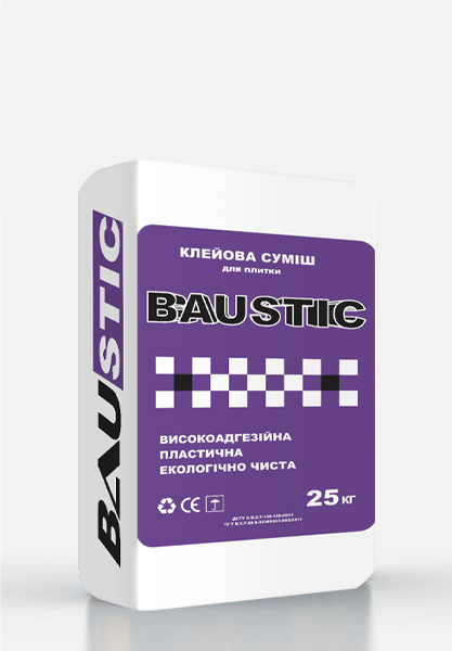 BAUTECH клей для плитки Baustick Elastic, 25 к